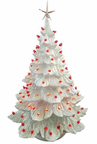 THE VINTAGE CERAMIC CHRISTMAS TREE